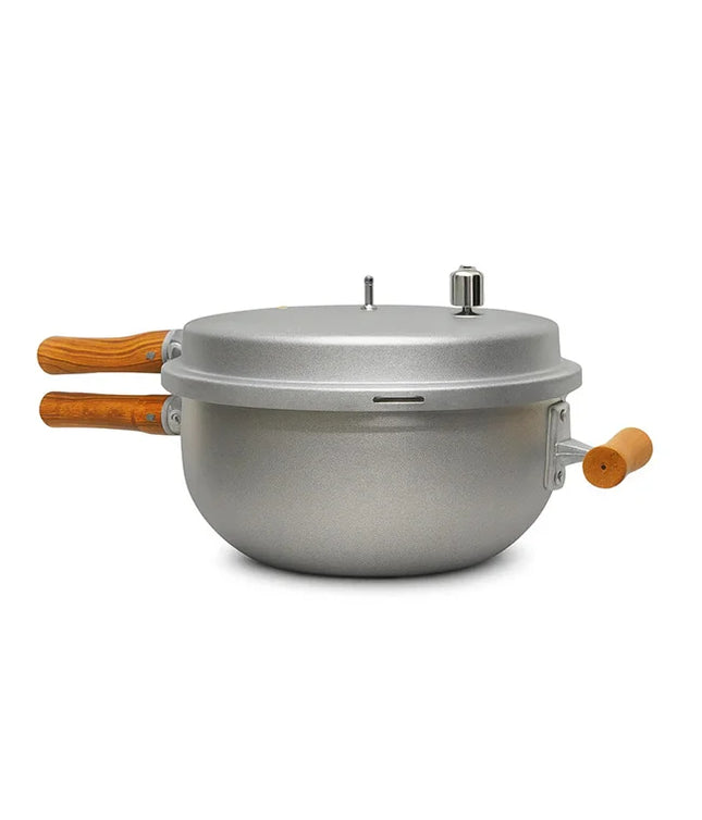 Wok Pressure Cooker 10 Ltr (Wooden Handle)