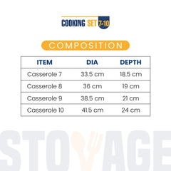 Cooking Set [Size 7-10]