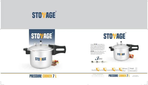 Bakelite Pressure Cooker 7 Ltr