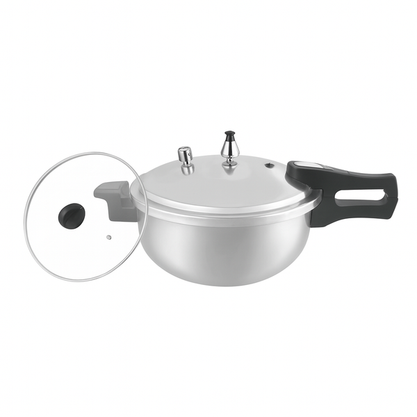 Wok Pressure Cooker 10 Ltr (Bakelite Handle)