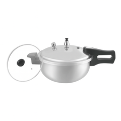 Wok Pressure Cooker 10 Ltr (Bakelite Handle)